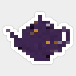 Teapot Pixel Art Sticker